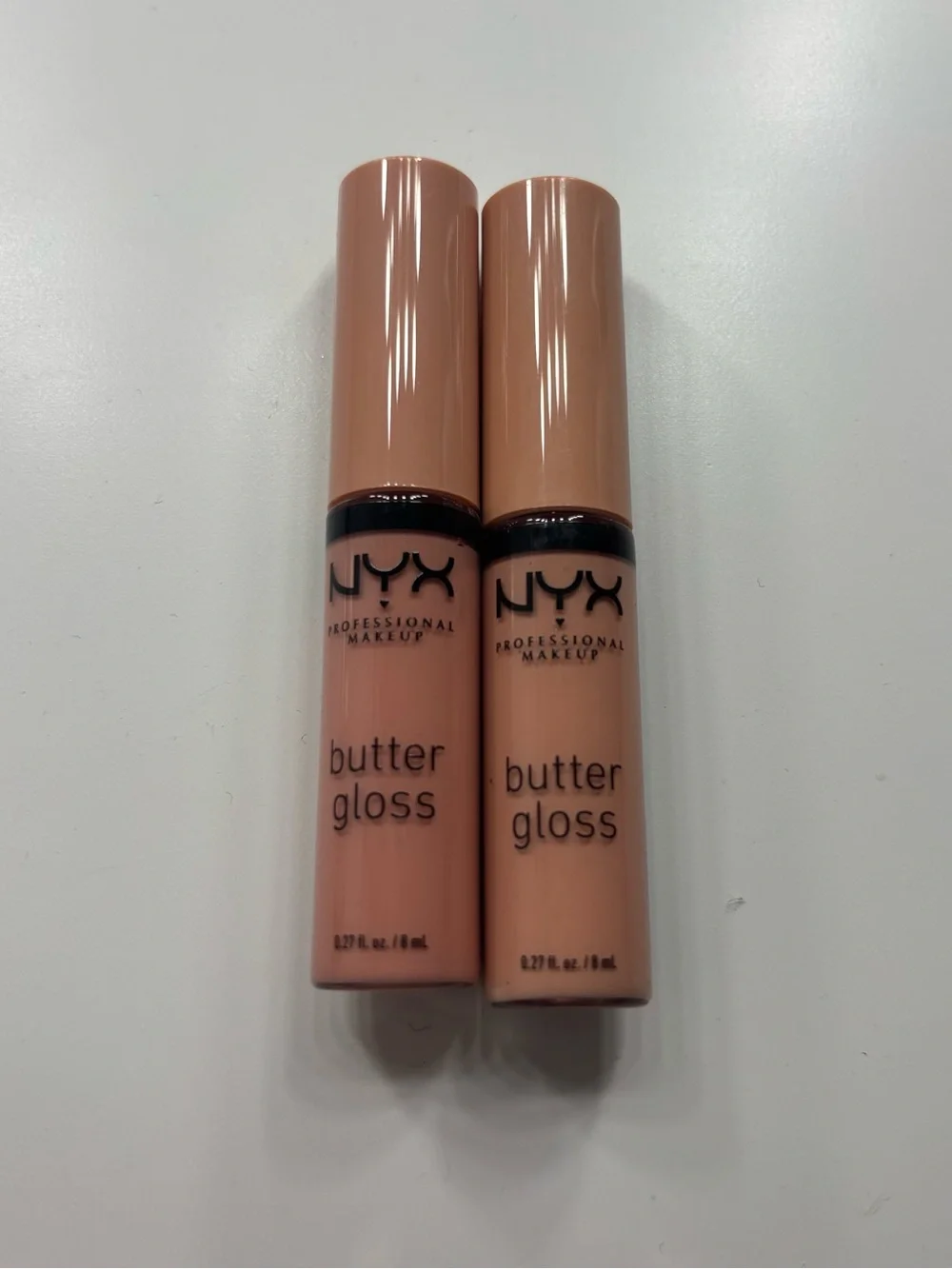 2 NYX Butter Gloss Non-Sticky Lip Gloss - Fortune Cookie